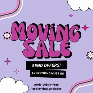 Moving Sale Poster
